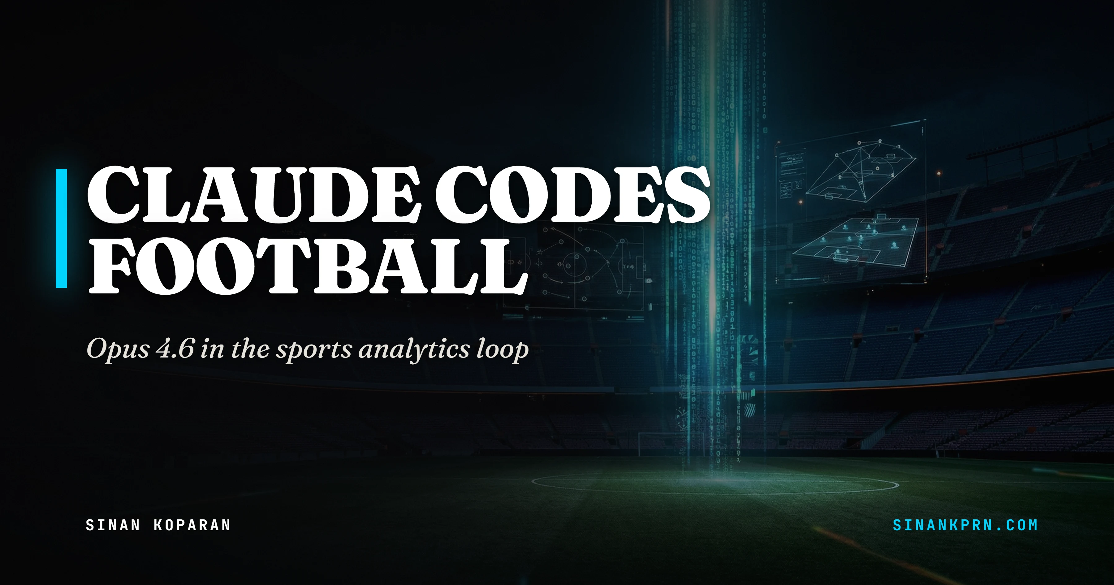 Opus 4.6 in the sports analytics loop